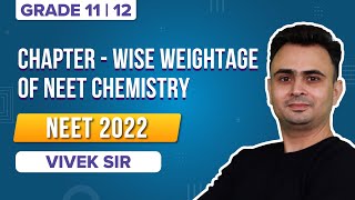 NEET 2023 Chemistry Chapterwise Weightage  Important Chapters of Chemistry  NEET 2023 Exam Prep [upl. by Nnylekoorb666]