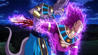 Vegeta Becomes the God of Destruction and Almost Kills Beerus  Dragon Ball Shinken  PART 2 [upl. by Petronella737]