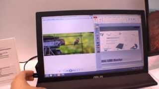 ASUS MB168B Externer USB Monitor  Deutsch [upl. by Dyke]