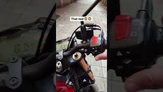 Suzuki GSXS1000 exhaust sound 🥵🤯 so loud 🔊 [upl. by Rooker]