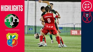 Resumen CopaDelRey  Gévora 1 42 1 Playas Sotavento  Eliminatoria Previa  Temporada 202425 [upl. by Rehpetsirhc]