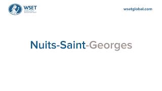 How to say it Nuits Saint Georges [upl. by Inacana]