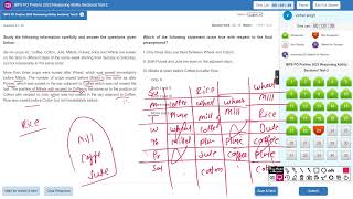 ibps po mock reasoning mock  ibps po reasoning trick all banking exam [upl. by Enitsyrhc18]