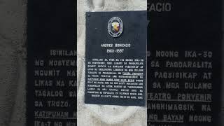 Andres Bonifacio monument [upl. by Harikahs]