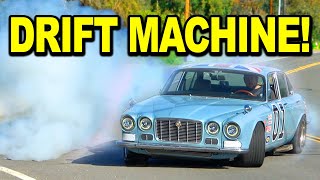 My V8 Swapped Jag is a Donut Machine But I Cant Eat Any of Them [upl. by Domeniga]