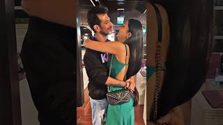 Yuzvendra chahal beautiful wife dhanashree warma love sort viral video youtubeshort viralshorts [upl. by Marris]