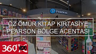 ÖZ ÖMÜR KİTAP KIRTASİYE PEARSON BÖLGE ACENTASI  This is 360 VR Video [upl. by Remlap]