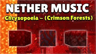 Minecraft 116 Nether Music  Crimson Forest Chrysopoeia by Lena Raine 1 Hour Version [upl. by Ailasor]