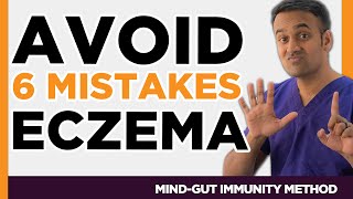 Avoid 6 Mistakes Eczema Dermatitis SIBO IMO Candida Leaky Gut Zonulin Histamine Foods [upl. by Ytram]