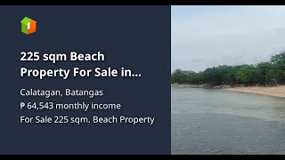 225 sqm Beach Property For Sale in Sandari Calatagan Batangas [upl. by Llehsad]