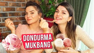 YENİ ANA YENİ TEYZE DONDURMA MUKBANG [upl. by Prady]