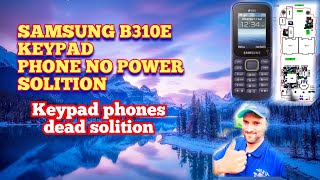 how to repair Samsung sm b310e no power [upl. by Sonitnatsnok]