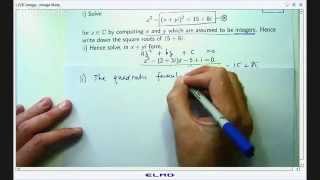 Quadratic equations with complex coefficients [upl. by Imoan]