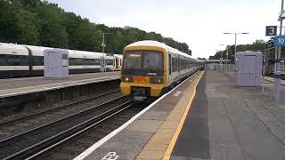 Trains At Orpington 17 October 2023 [upl. by Nellad]