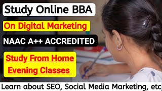 Study Online BBA at NAAC A Accredited SRM University  jobs for you tamizha [upl. by Rotce]