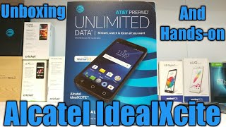 Alcatel IdealXcite Unboxing and Handson [upl. by Ninnahc]