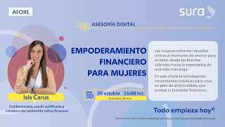 Empoderamiento Financiero para Mujeres [upl. by Tem]