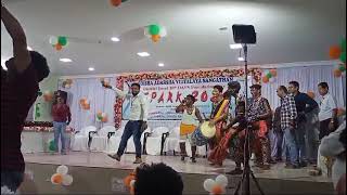 English Sir OAV Kesinga Performing Sambalpuri Rap on Dist Level Spark 2024 Kalahandi [upl. by Ul]