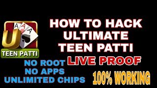 Part  1  How To Hack ultimate teen Patti  no root  How Do It [upl. by Trixy904]