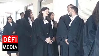 Judiciaire  56 nouveaux avocats prêtent serment parmi Joanna Bérenger [upl. by Yentrok684]