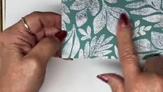 Fun with Embossing Powder [upl. by Aynek119]