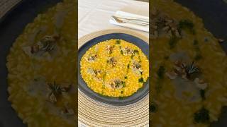 Risotto de calabaza 🍽️ receta food risotto [upl. by Dardani690]