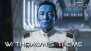 Grand Admiral Thrawn Entrance 4K RESCORED w Thrawns Theme  Ahsoka Ep06 [upl. by Airal]