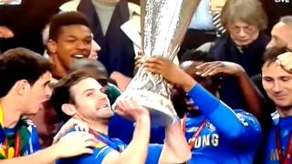 Chelsea FC  UEFA Europa League Winners Trophy Presentation [upl. by Barber]