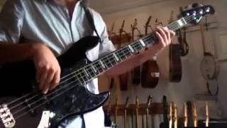 Wishbone Ash The King Will Come bass excerpt [upl. by Ihsakat900]