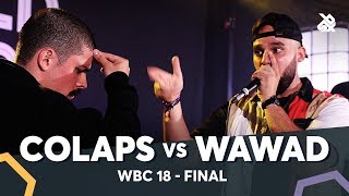 COLAPS vs WAWAD  WBC Solo Battle 2018  Final [upl. by My306]