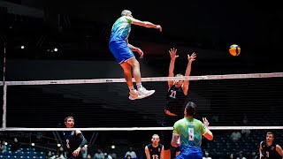 TOP 20 Unreal Volleyball Spikes That Shocked the World [upl. by Htez243]