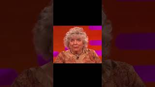 Miriam Margolyes  🤣🤣  make everyone speechless grahamnortonshow miriammargolyes [upl. by Lawtun]