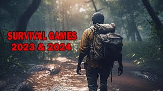 Top 20 NEW Realistic SURVIVAL Games That TRULY Test Your MIGHT in 2023 amp 2024 [upl. by Iridissa]