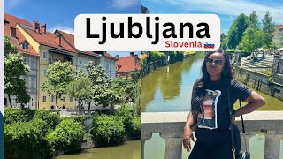 Ljubljana Slovenia My First Impressions of the Old Town [upl. by Latrice]