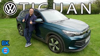 VW Tiguan 2025 70 Miles EV range for a Hybrid SUV  8K [upl. by Cheney266]