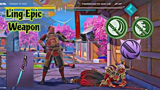 LING Epic Weapon Ability  Combo Gameplay  Shadow Fight 4 [upl. by Atirabrab855]