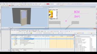 Allplan BCM Les smartparts pour une utilisation métré [upl. by Eednak619]