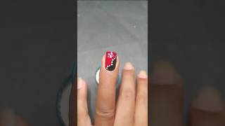 Easy flower nail art design viralnailsubscribe short naildesign [upl. by Ordisi]