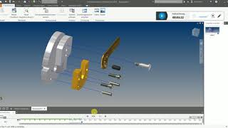 ANDREEs Inventor  Tutorial 27  Explosionsansicht  Präsentation animieren [upl. by Doyle]