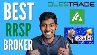 BEST Brokerage for RRSP  Questrade Full InDepth Review [upl. by Aicenev396]