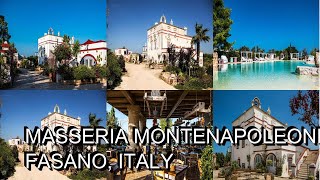 Masseria Montenapoleone Fasano Italy [upl. by Reeta]