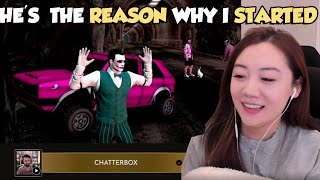 Fanfan REACTS to Chatterbox BEST ROLEPLAYER Streamer Awards clip [upl. by Lladnor]