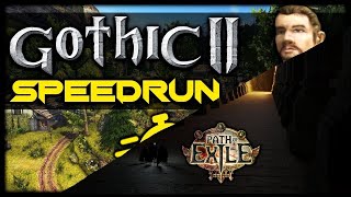 🔴 Gothic 2 NK SPEEDRUN  MAŁY TRENING  2200 START LIGI Path of Exile [upl. by Anaylil938]