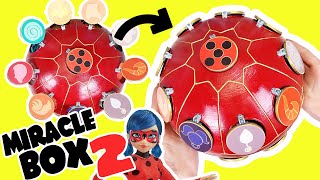 Miraculous Ladybug NEW Miracle Box Handmade Jewelry and Kwamis Surprises from Master Fu [upl. by Derman]