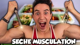 SECHE MUSCULATION JE PREPARE MES REPAS [upl. by Monagan]