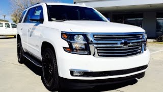 2016 Chevrolet Tahoe LTZ Full Review Start Up Exhaust Short Drive [upl. by Dranyam]