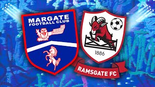 HIGHLIGHTS  IOT CUP 2022  Margate FC v Ramsgate FC  30th July 2022 [upl. by Nairde]