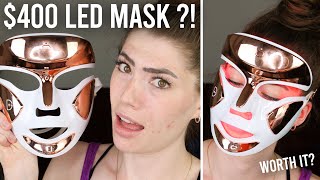 Dermstore Unboxing Spectralite Faceware Pro  LED Face Mask Review 2021 [upl. by Annavahs]