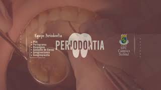 Raspagem Supra Radicular do 2° Sextante  Laboratório de Periodontia  UFC [upl. by Notserk]