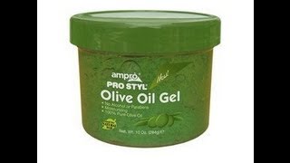 Ampro Pro Styl Olive Oil Gel  Product Review [upl. by Eilraep]